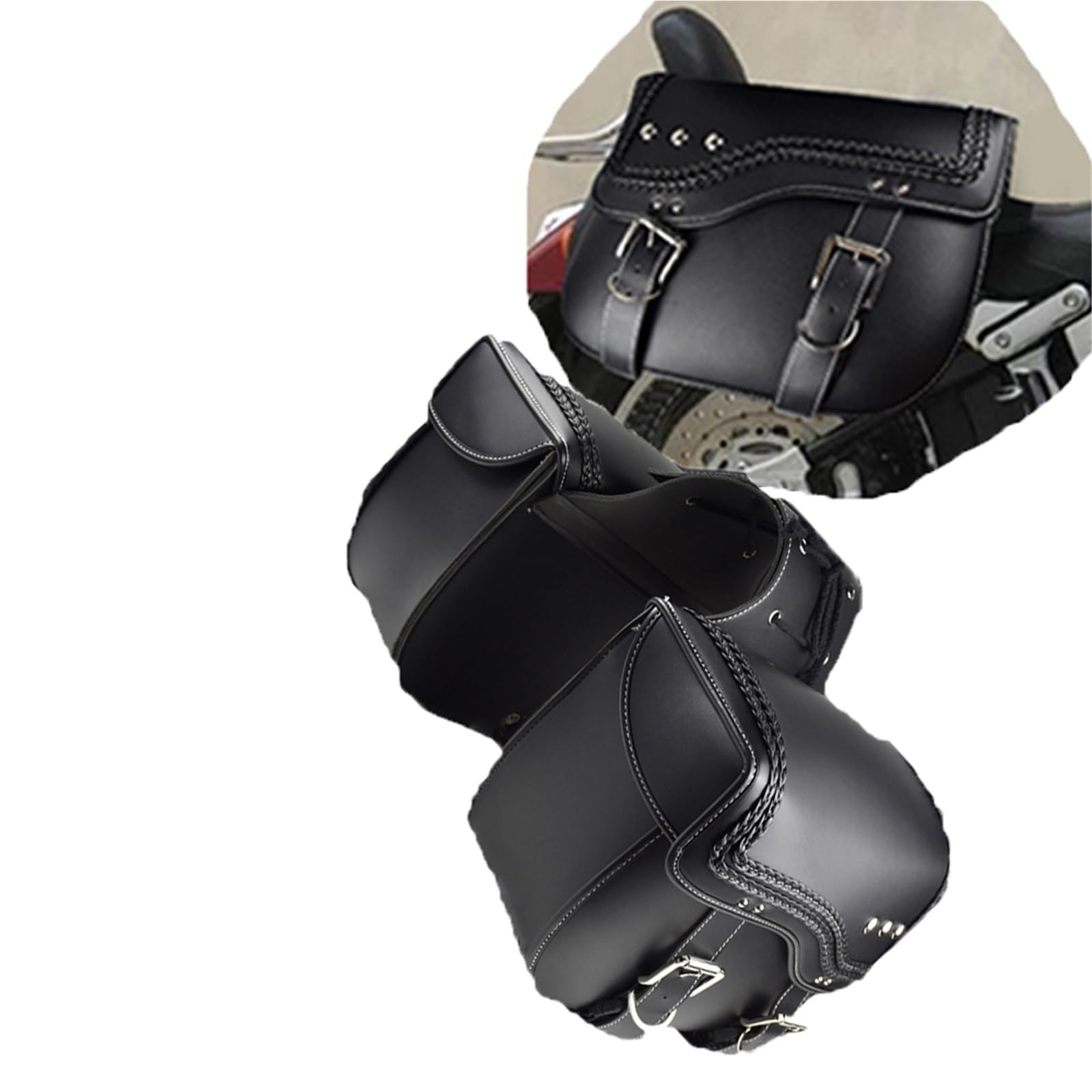 Parte della borsa Borsa Portaoggetti Laterale Per Suzuki Per Honda