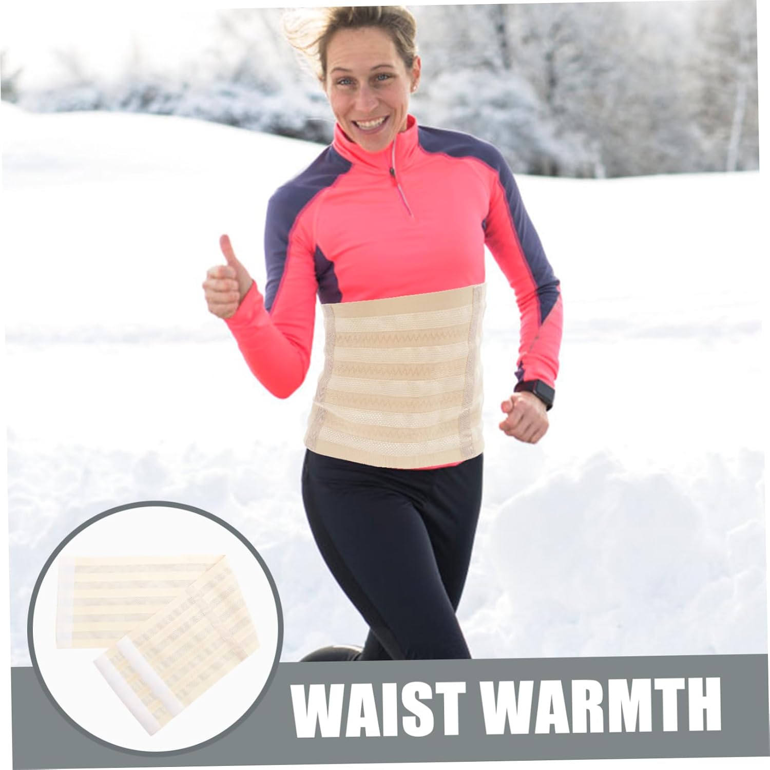 Alipis Postpartum Belly Band Maternity Belt for Pregnant Women Tummy Control Shapewear Breathable Wear-resistant Abdominal Belt