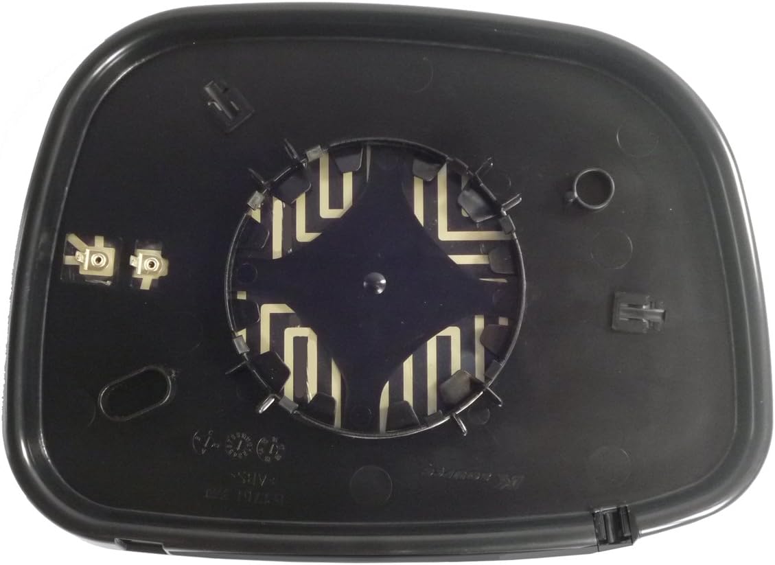 Driver Side Heated Mirror Glass w/backing plate, Buick Rendezvous, 6 11/16" x 9 1/4" x 9 7/16"