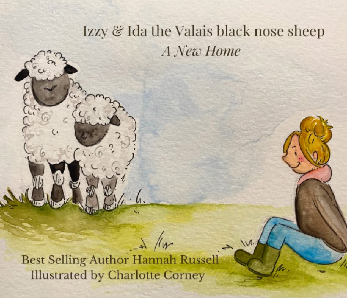 Izzy & Ida the Valais black nose sheep: A new home
