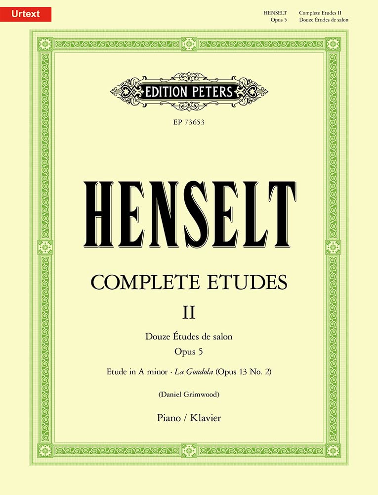 Complete Etudes: Douze Études de salon, Op. 5      Paperback – November 1, 2023