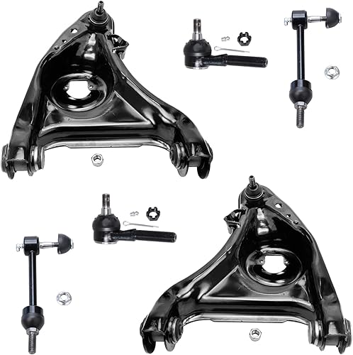 Miniatura 16 de Detroit Axle - Kit de brazos de control inferiores delanteros para Jeep Grand Cherokee Dodge Durango 2011-2015 2012 2013 2014, 2 brazos de control