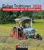 traktor kalender leiben  Eicher Traktoren 2024: Wochenkalender