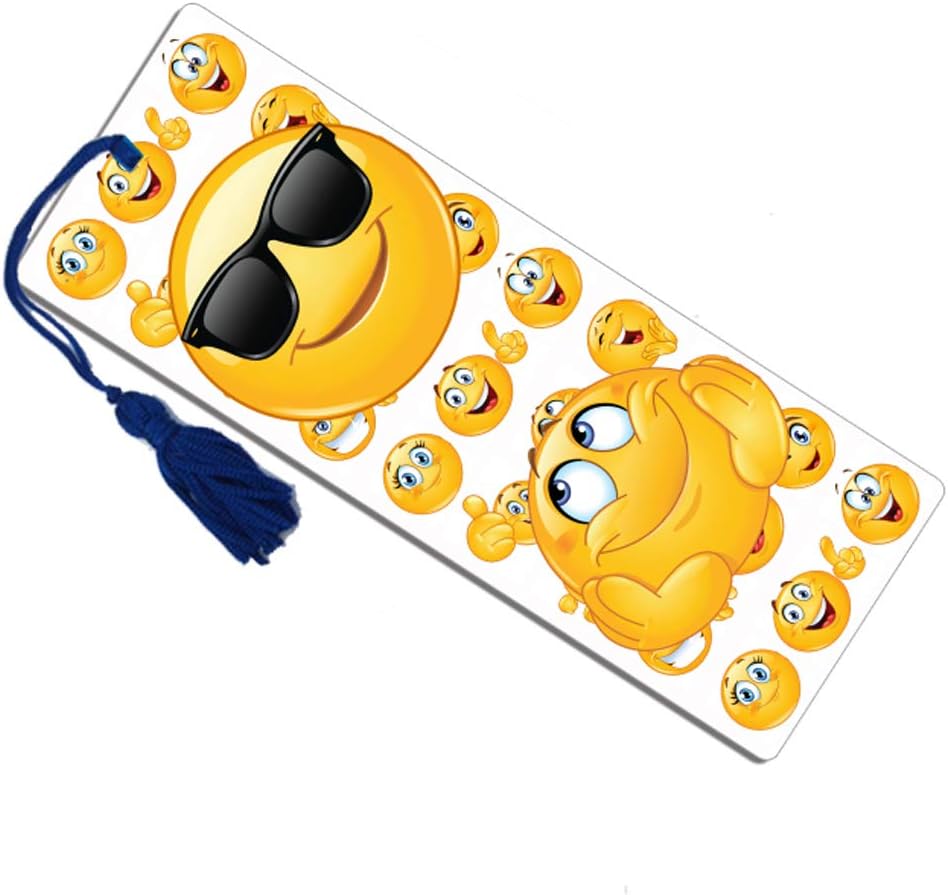 Changing Faces, Kool Emoticon 3D Bookmark - Single. Great party bag filler/Class gift