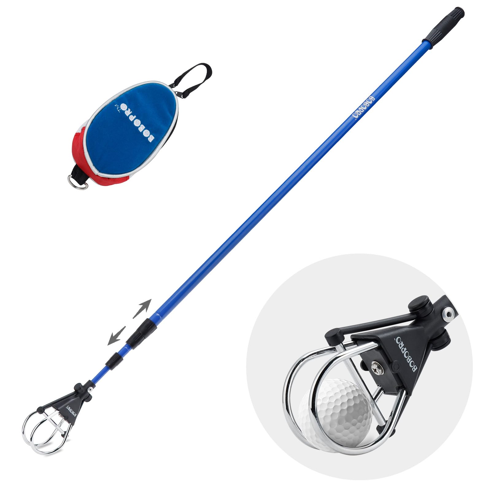 BOBOPRO Golf Ball Retriever Telescopic