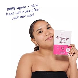 FACETORY K Beauty Face Mask Skin Care - EVERYDAY 8 COLLECTION Sheet Mask Set | Natural Premium Korean Face Mask For All Skin Types - No Sulfates No Parabens (8 pc)