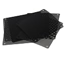 WAR HAMMER 120mm PVC Black PC Cooler Fan Dust Filter Dustproof Case Cover Computer Mesh (Pack of 10) gallery image