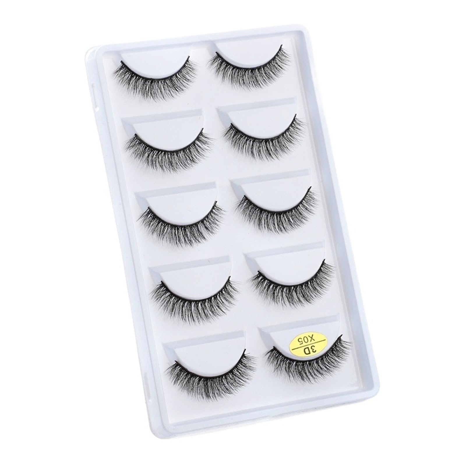 UAMOU Mink Eyelashes 10 50 100 Boxes Wispy 3D Mink Lashes Makeup Natural Long Volume False Eyelashes Bulk