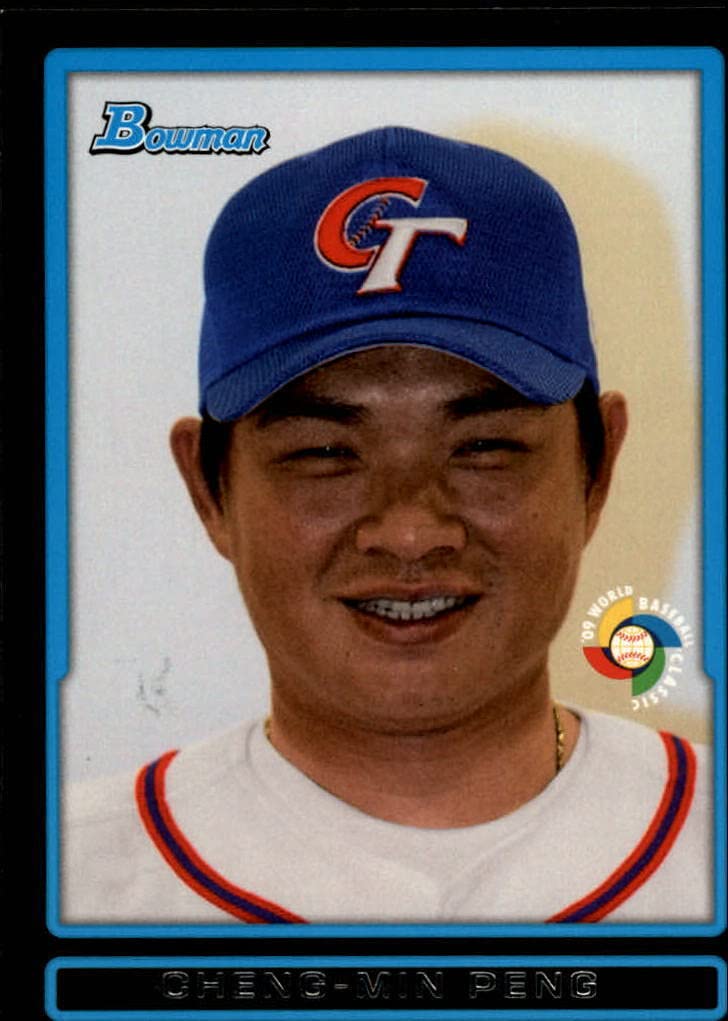 2009 Bowman WBC Prospects #BW16 Cheng-Min Peng