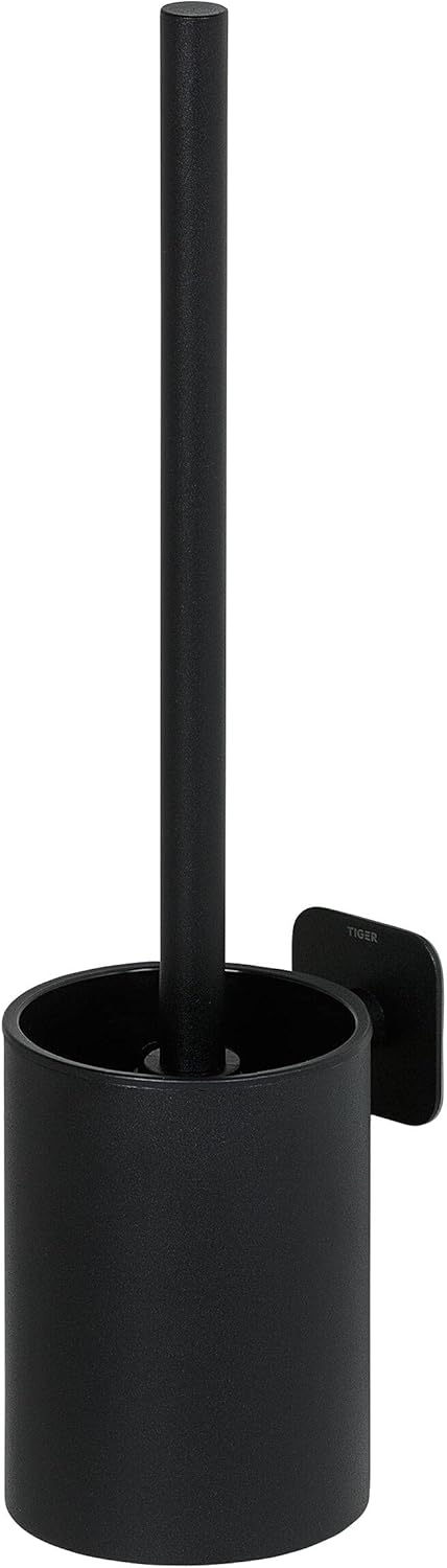 Tiger Toilet Brush, Stainless Steel, Black, 8,8x38x10,8 cm