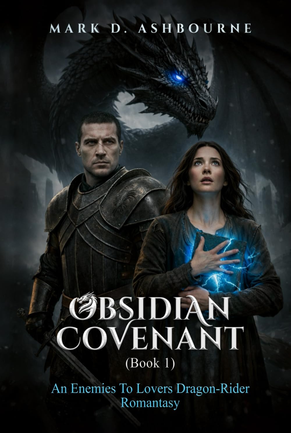 Obsidian Covenant: An Enemies to Lovers Dragon-Rider Romantasy (The Obsidian Covenant Saga)