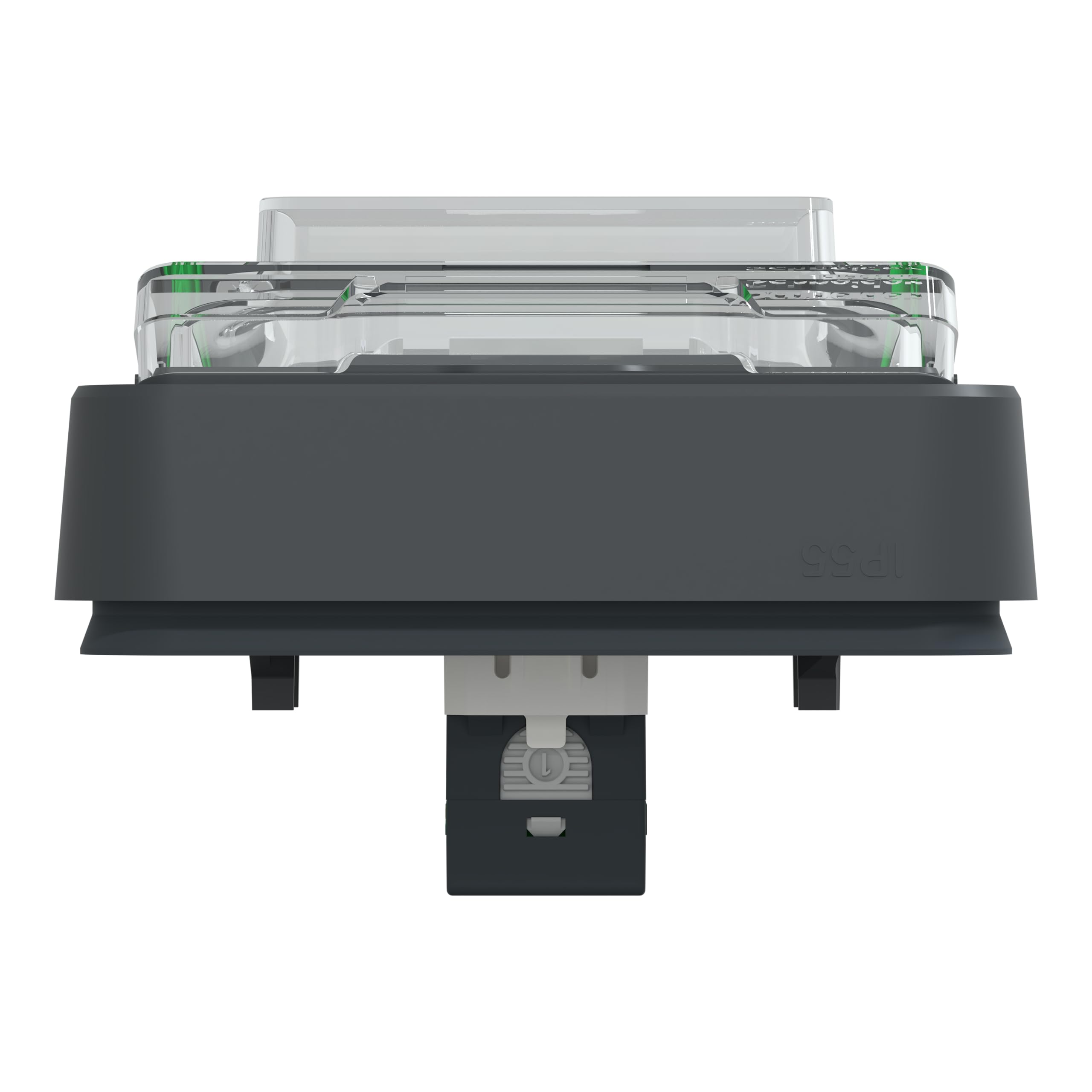Schneider Electric - Mureva Styl - Prise RJ45 cat 6A blindé STP FTP - composable - IP55 IK07 - gris - MUR35038
