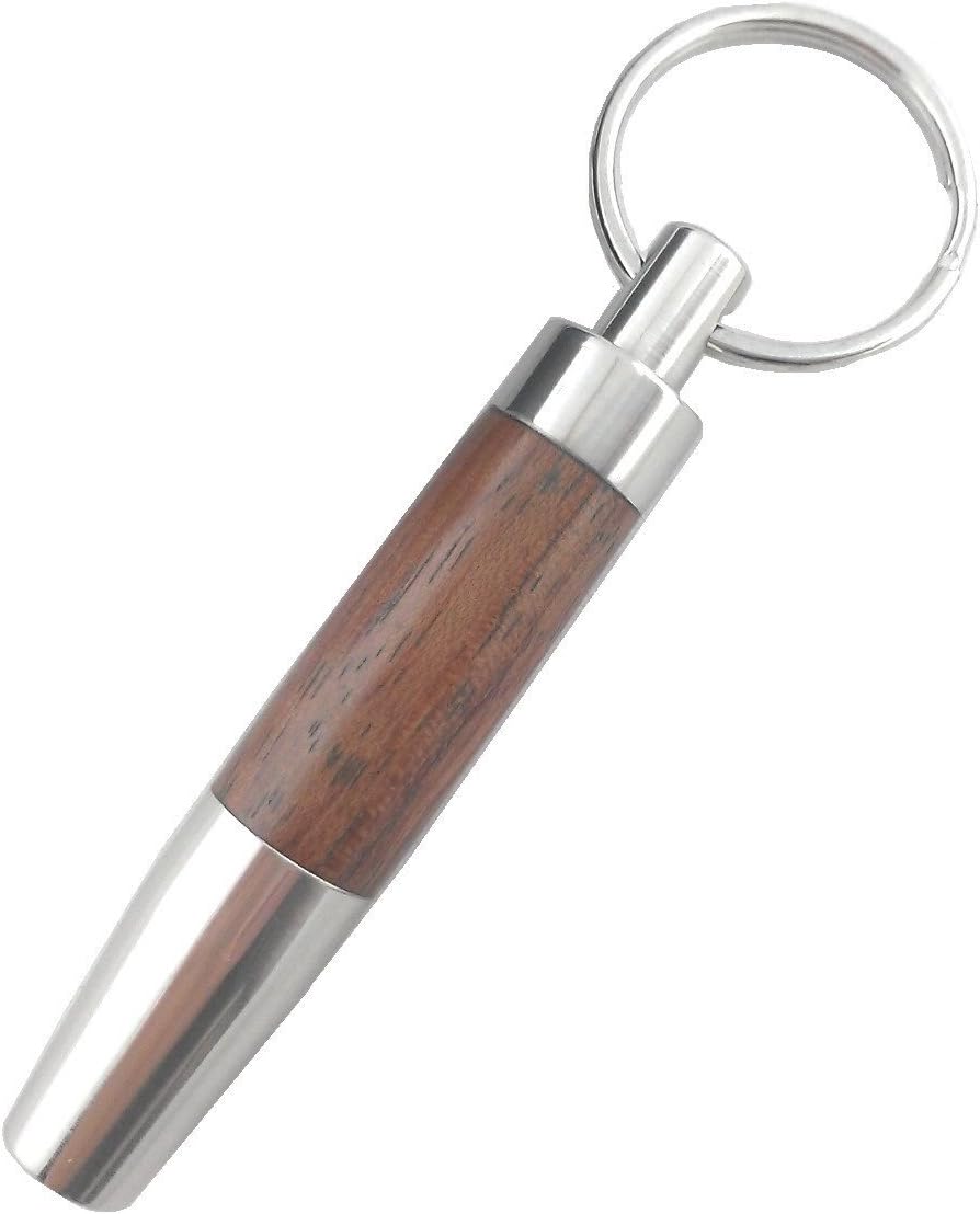 CiGuru CP025 Stainless Steel Cigar Punch Keychain Health