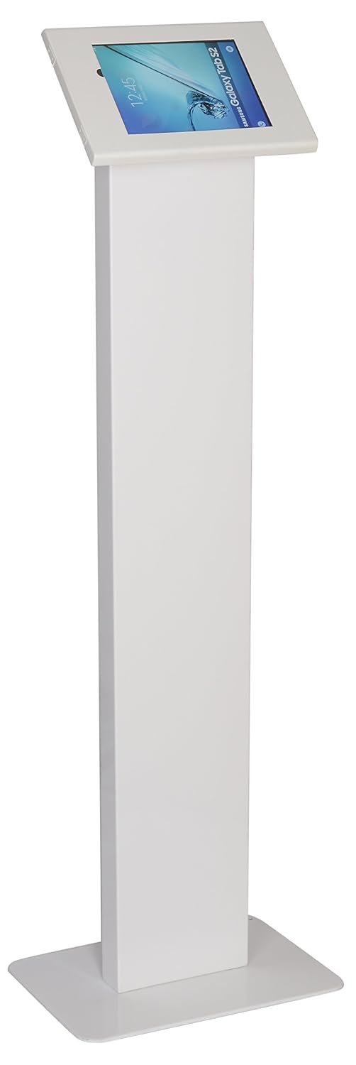 Floor Tablet Kiosk Anti Theft Security POS Stand Secured Compatible for Samsung, Lenovo, Ipad, OnePlus for 7-14" Tablet