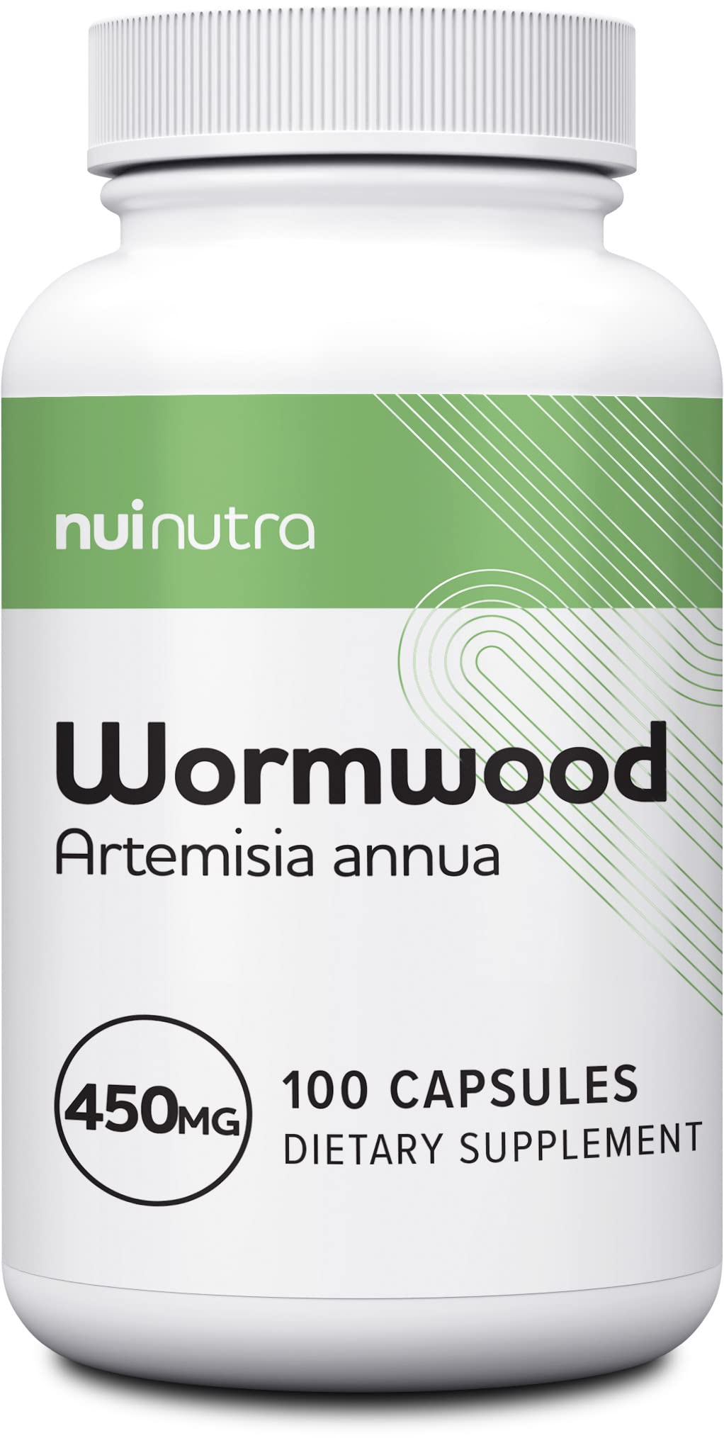 Wormwood Supplement 450mg, 100 Capsules, Immune & Digestive System Support