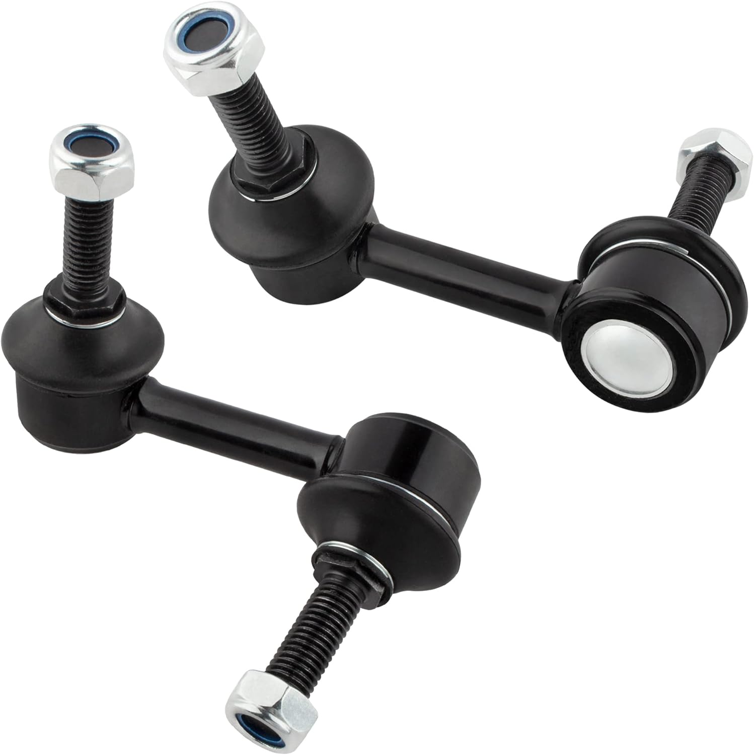 BOXI K6665 K6666 (Set of 2) Front Sway Bar Stabilizer Link Kit Fit for Chevy Trailblazer 2002 2003 / for GMC Envoy 2002 2003 / for Isuzu Ascender 2003 / for Oldsmobile Bravada 2002 2003/531-165