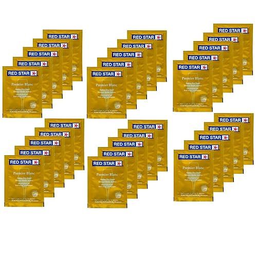 Red Star Premier Blanc - Levadura de champán (30 unidades)