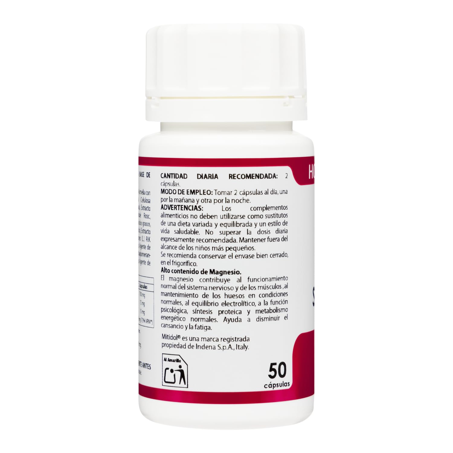 EQUISALUD HOLOMEGA STOP-DOL suplement diety w kapsułkach 50 kapsułek
