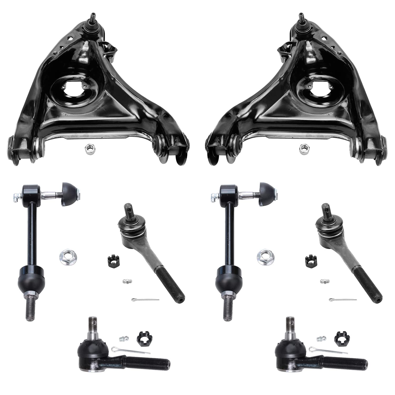 Detroit Axle - 8pc Front Kit for 98-02 Ford Crown Victoria Lincoln Town Car