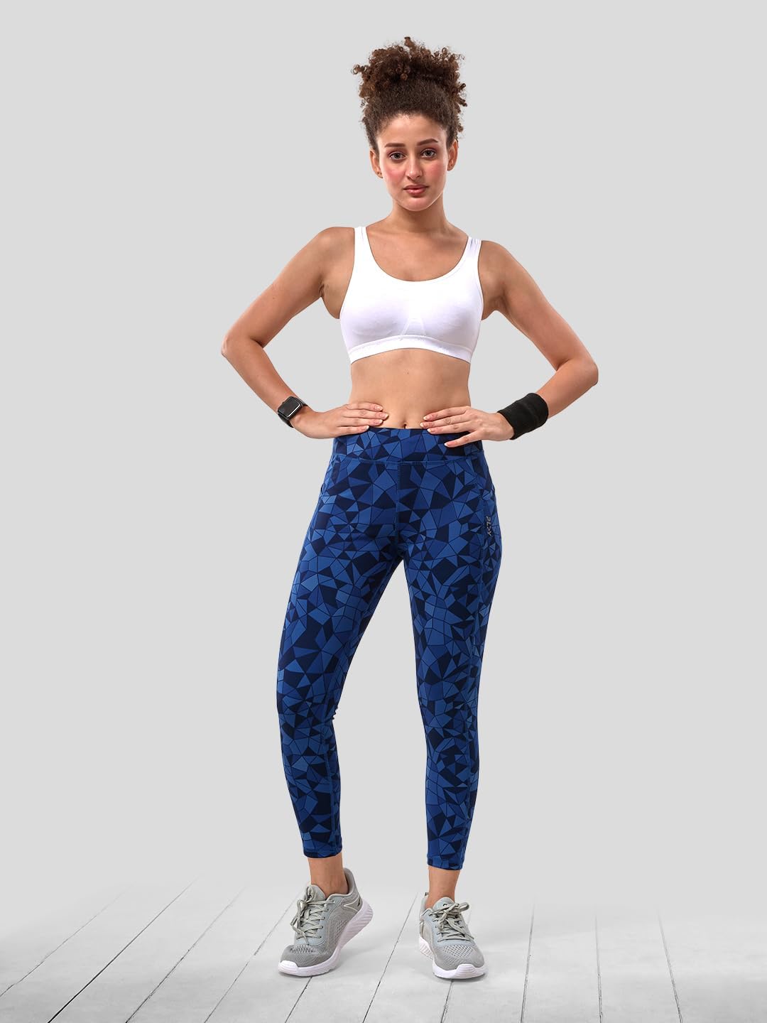 Dry Fit Women's Activewear Pants with Side Pockets | Stretchable Quick-Dry Workout Leggings Gym Yoga Pants