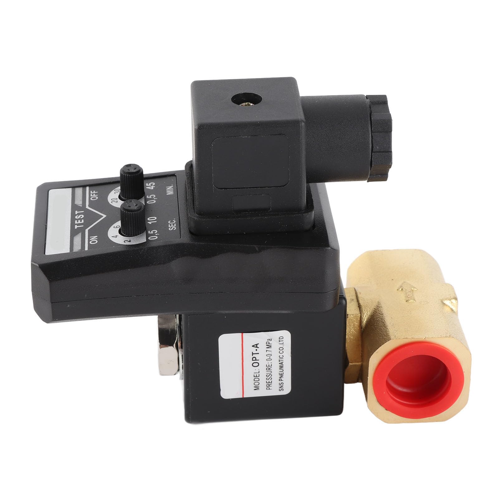 Valvola di Scarico Elettronica, Design Compatto in Ottone (DC24V)