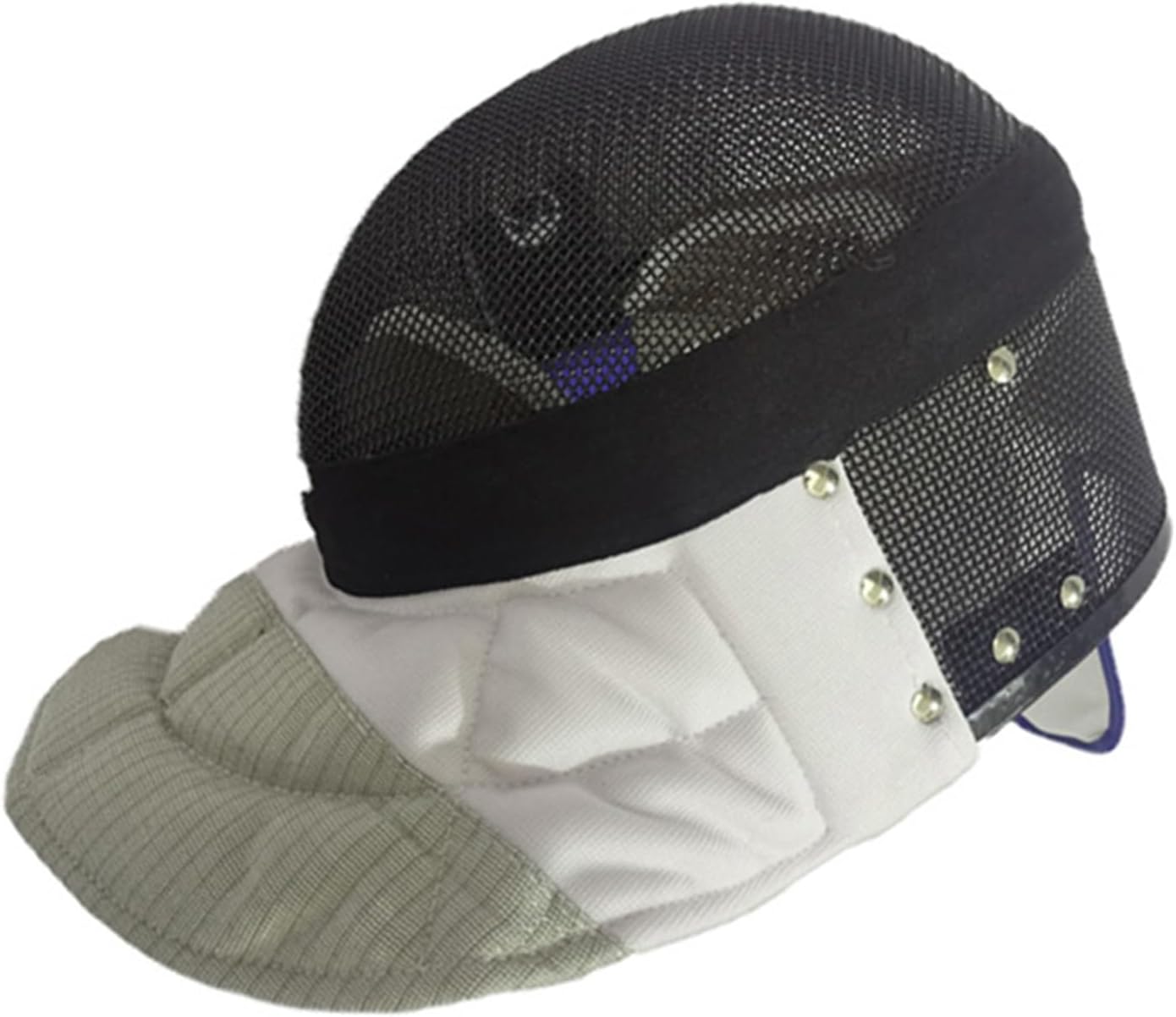 Fencing Helmet，Fencing Masks，Professional Fencing Helmet，CFA New Regulations Certify 900N, Fencing Protection, Equipment Training Accessories Facial Protection(Gray,X-Large)