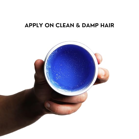 Rolda Midnight Hair Pomade for Men - Water-Based & Flake-Free Men's Hair Products with Medium Hold & Shine - Made with a Strengthening Keratin Complex - Non-Greasy & Residue-Free (5.29 oz)