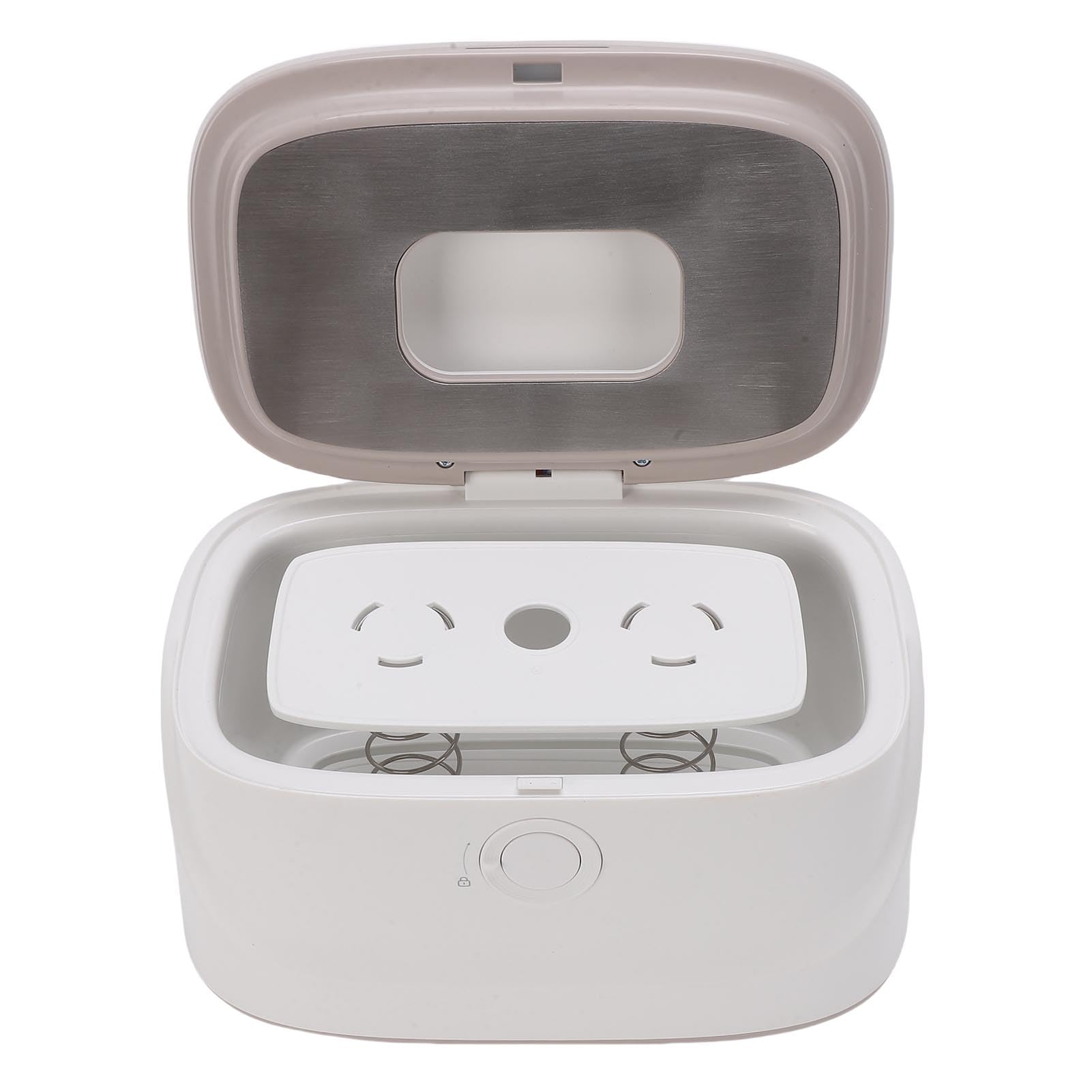 Chauffe Lingettes à 3 Niveaux avec Système de Chauffage PTC, Température Constante, Veilleuse LED Intégrée à Douce Lumière pour Changer les Couches Pendant les Mois Froids