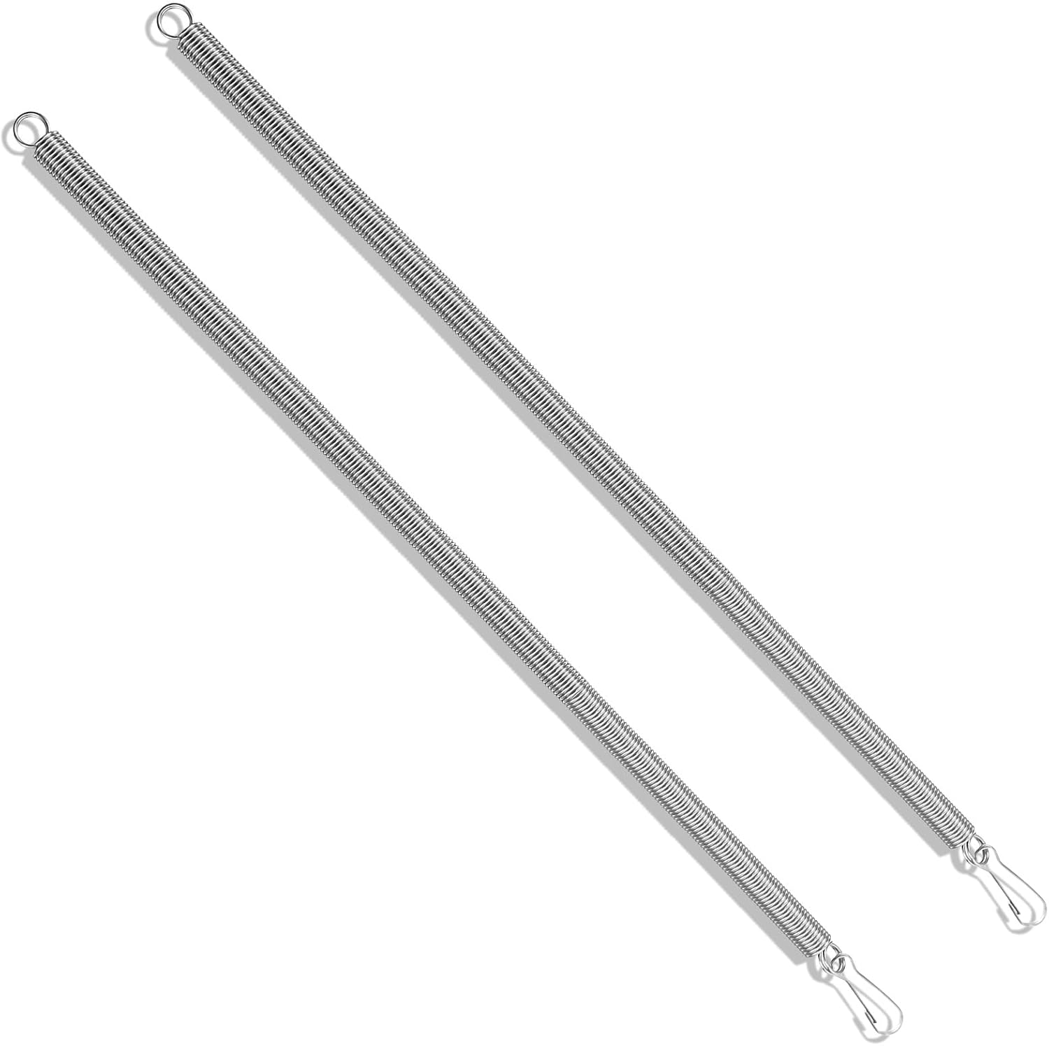 2 Pcs Door Spring, 19.7" Screen Door Spring, Stainless Steel Doors Springs to Close Doors, Used As Replacement Hardware for Square and Radius Shielding Angles