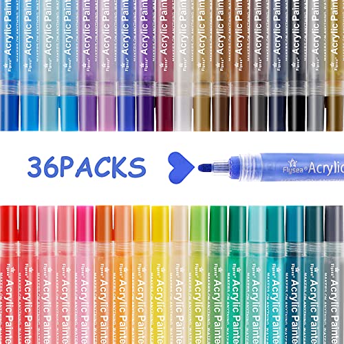 Schneider Paint-It Acrylstifte – Hochdeckende Acrylfarben Für Holz, Leinwand, Stein & Mehr, 5er Pack Grün