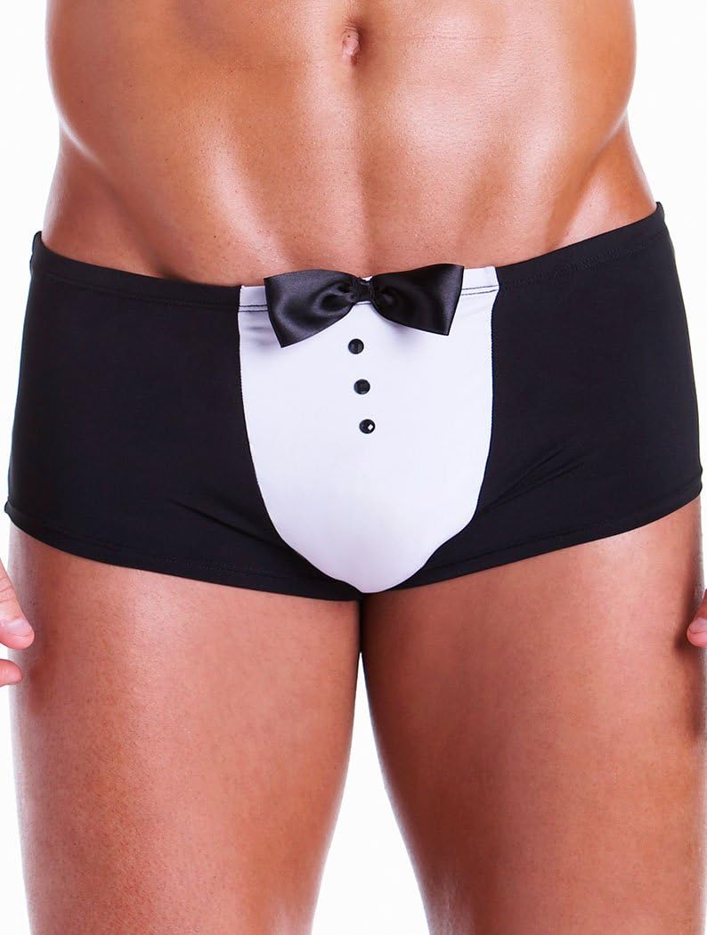 Hustler Fundies Tie Boxer Small/Medium, Black