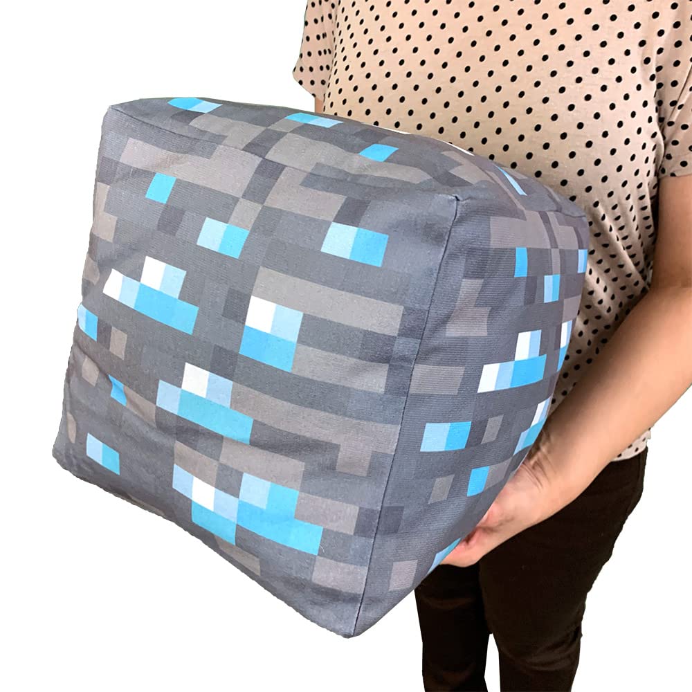 Amazon.co.jp: キューブ型 ブロック BIG ぬいぐるみ 全2種セット 約