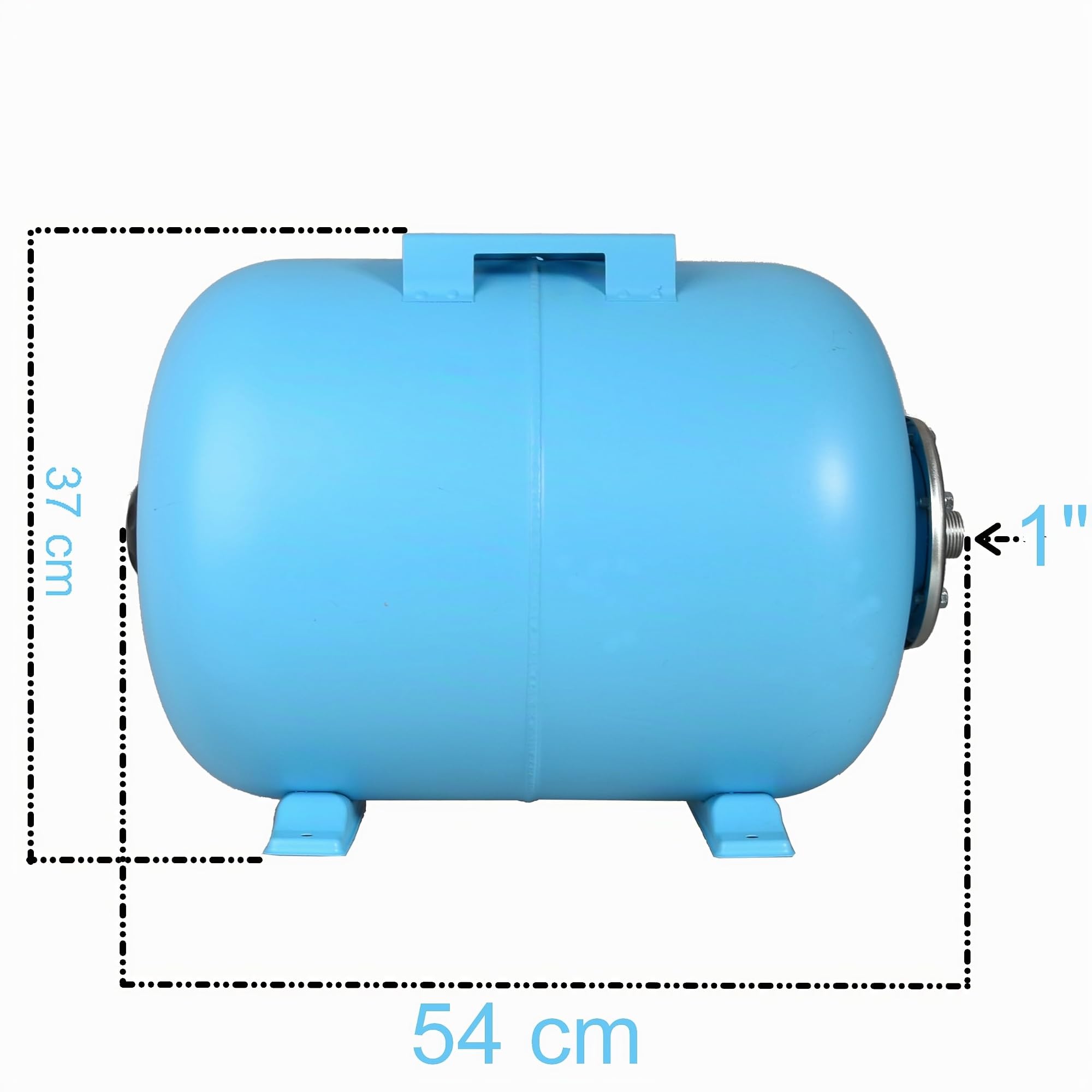 Ausdehnungsgefäß 50L Membrankessel Drucktank Wasser Druckbehälter für Hauswasserwerke und Druckerhöhungsanlagen mit EPDM Membran 50 Liter