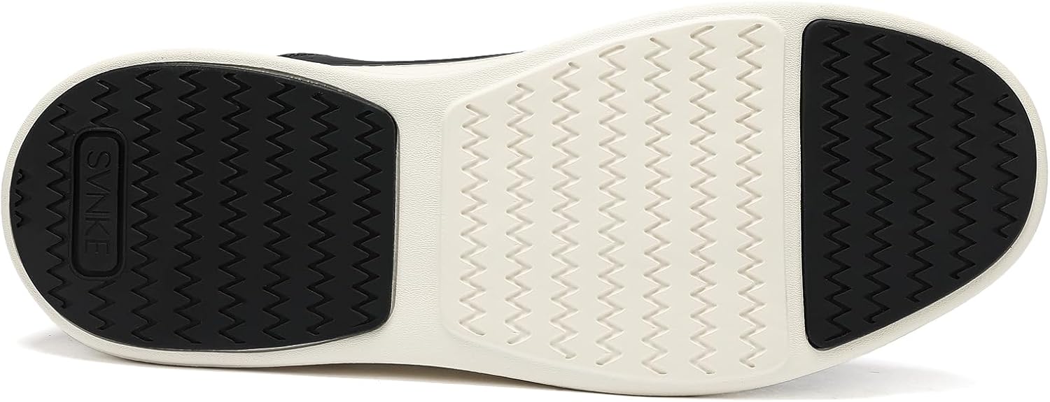 SVNKE Men's Slip On Casual Fashion Shoes Easy in Dress Sneakers Comfortable Lightweight Walking Shoe
