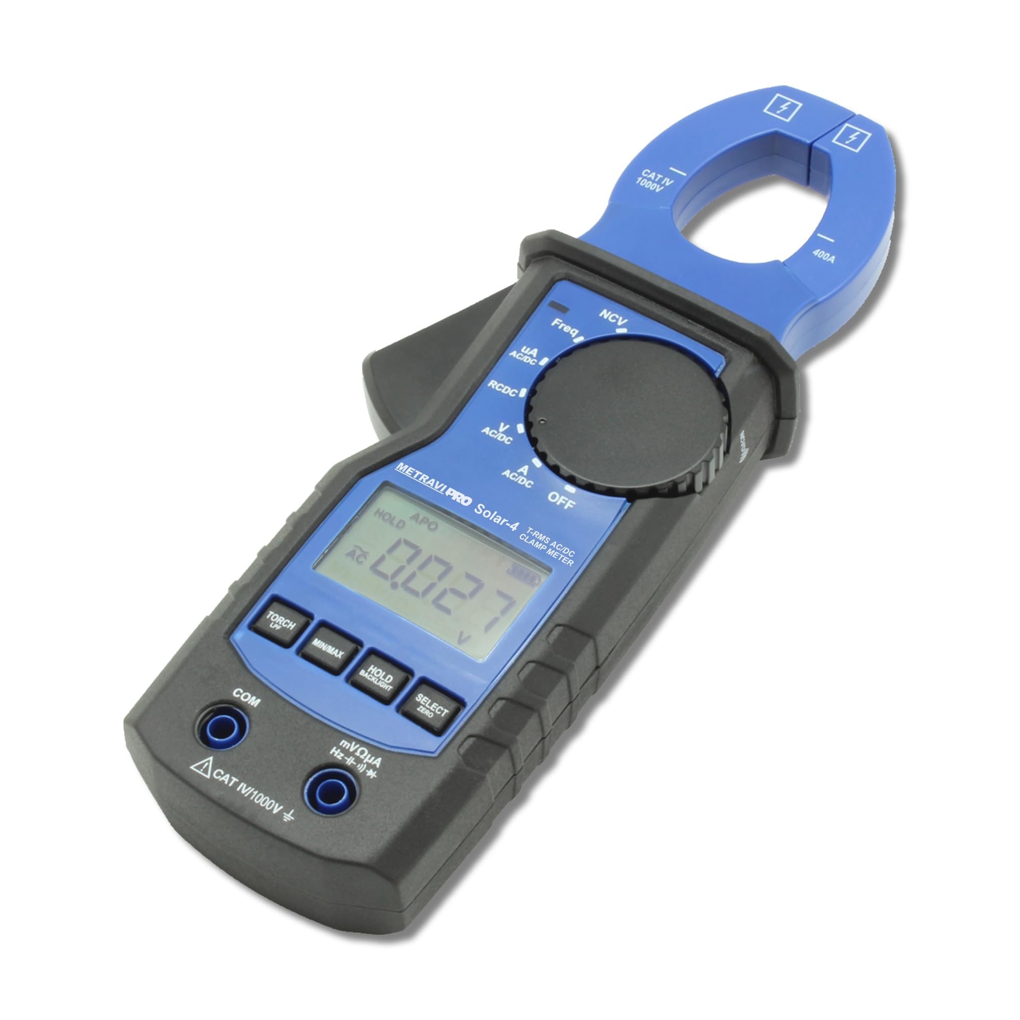 Metravi Pro Solar-4 TRMS AC DC Clamp Meter, 1500VDC, 400A for Solar PV-image-25
