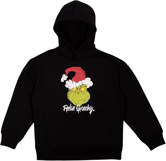 United Labels® Kapuzenpullover Grinch Oversize Cozy Hoodie Übergroße