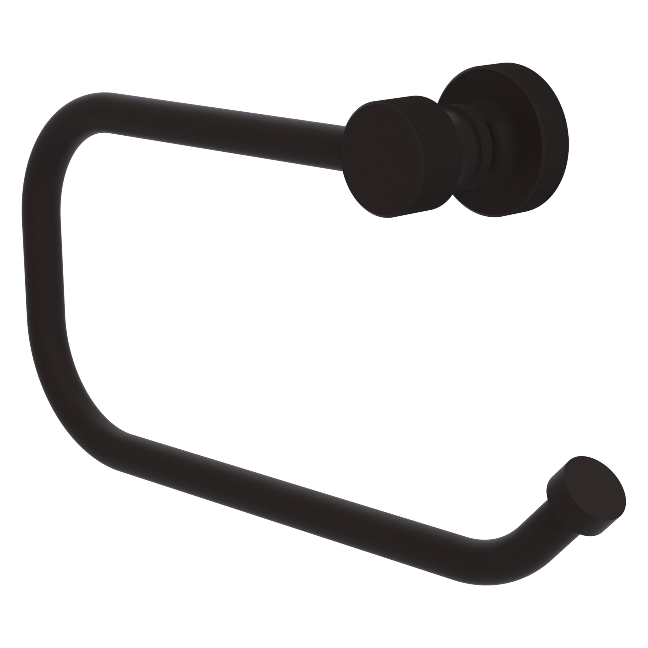 Allied Brass FT-24E-ORB Foxtrot Collection European Style Tissue Toilet Paper Holder, Oil Rubbed Bronze