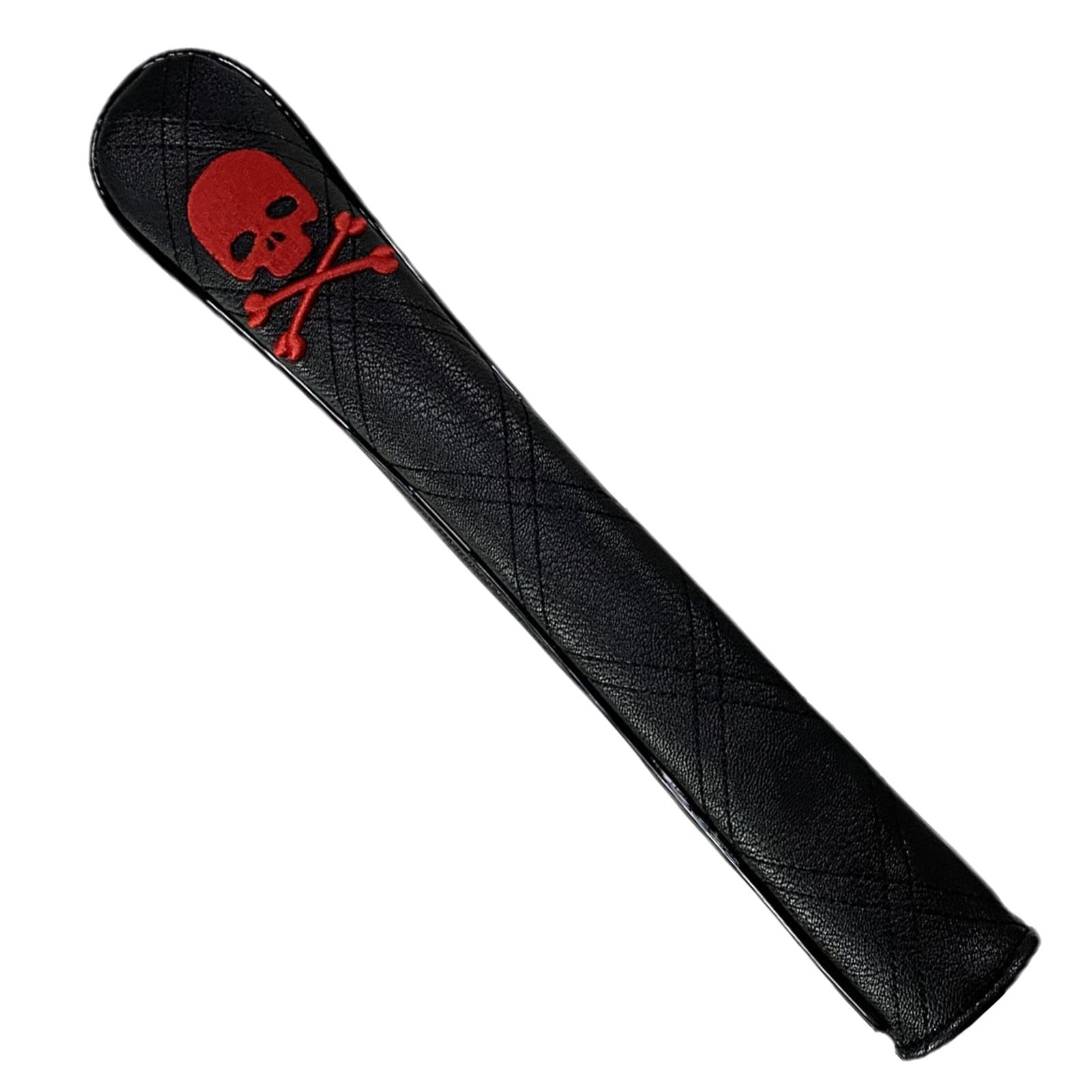 Tuxxjzm Alignment Rod Cover, Golf Alignment Rod Cover, PU Leather Golf Alignment Stick Cover, Exquisite PU Leather Alignment Rod Cover for Father, Husband, Space for