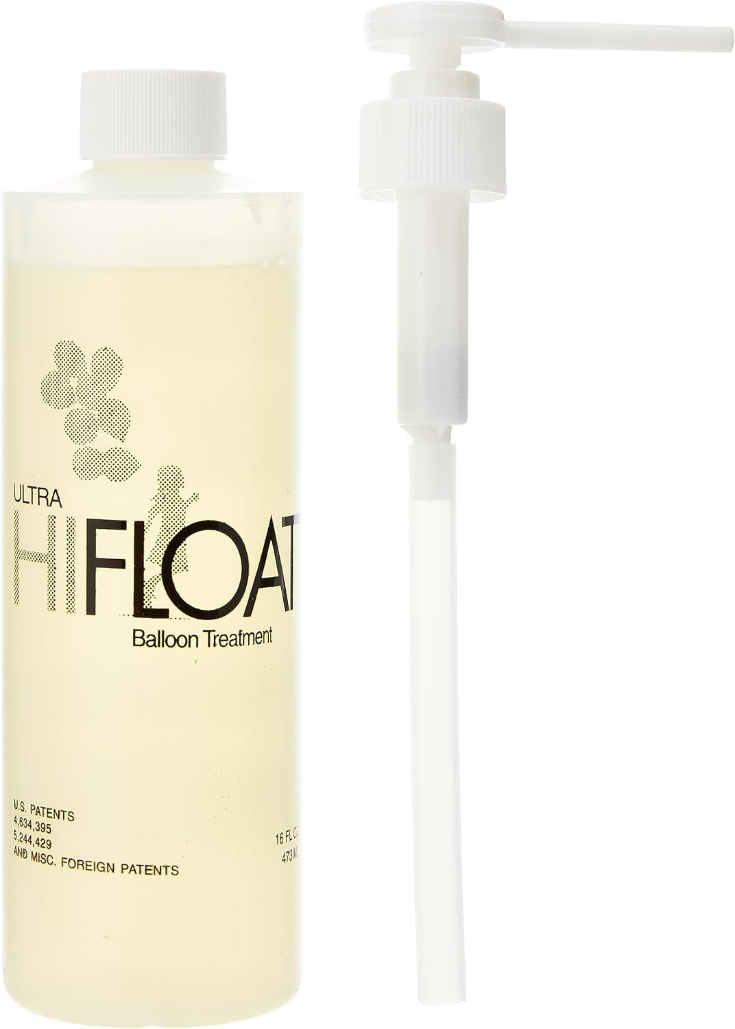 Hi-Float Company Ultra Hi-Float with Pump Balloon Treatment, 16 oz, Multicolor …