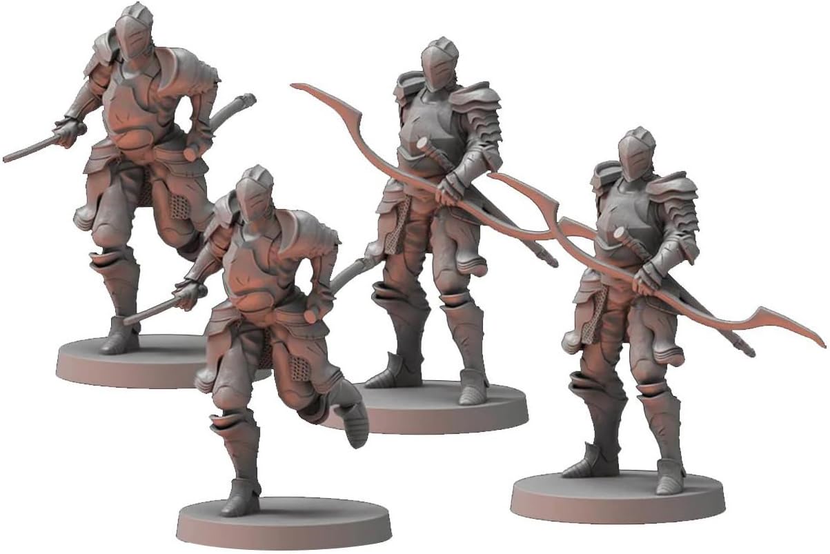 Steamforged Games Dark Souls The Role Playing Game: Alonne Knights Miniatures & Stat Cards