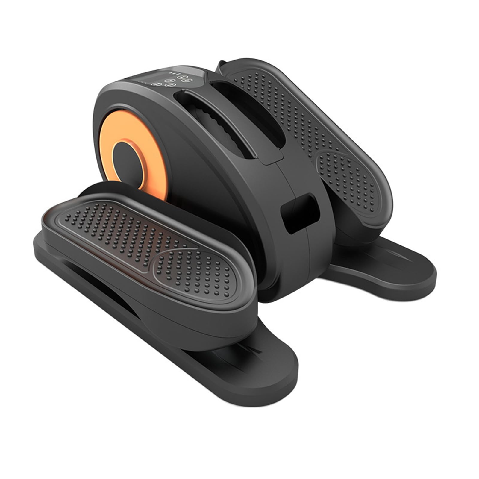 Under Desk Elliptical Machine, Ellipse Leg Exerciser Equipment with Remote Control & Non-Slip Pedals, 5 Adjustable Speeds & Max Load 220LBS, for Seniors and Adults Rehabilitation Legxercise