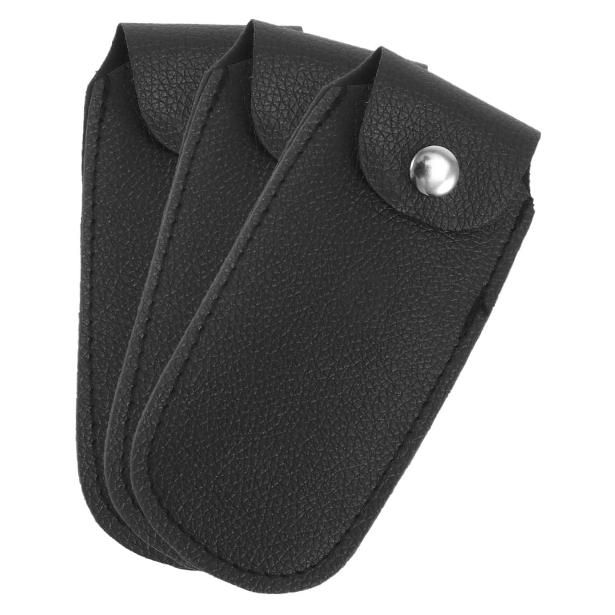 ifundom Harmonica Carry Bag Fake Leather 10-hole Harmonica Case Necklace Holder for Boys and Girls