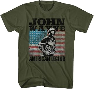 John Wayne Hollywood Icon Actor John Wayne is America Adult T-Shirt Tee