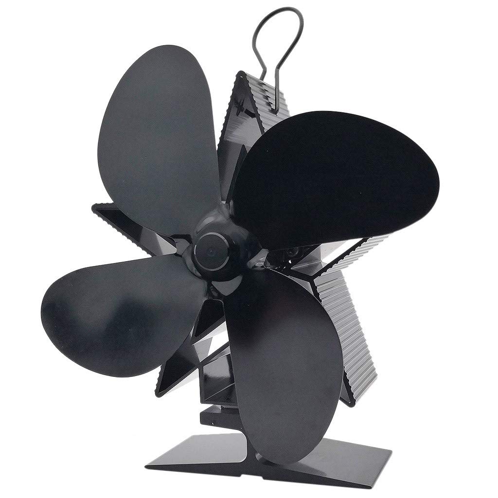 Heat Vane Stove 4 Friendly Eco Stove Fan Log Powered Burner Fireplace Top  Star Fans Canopy Tent for Girls Room Large (Black, One Size) : Amazon.ca:  Tools u0026 Home Improvement