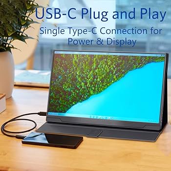 cocoper Portable Monitor 本体 Amazon.com: cocopar Portable Monitor 17.3 Inch 1080P FHD IPS