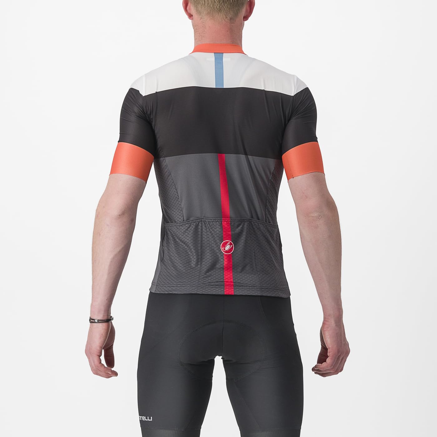 CASTELLI Sezione Jersey Maglietta da Ciclismo Uomo