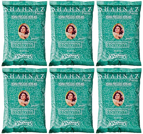 Image of Shahnaz Husain Henna Precious Herb Mix, 100g (Combo Pack 3) (Pack of 2), Black