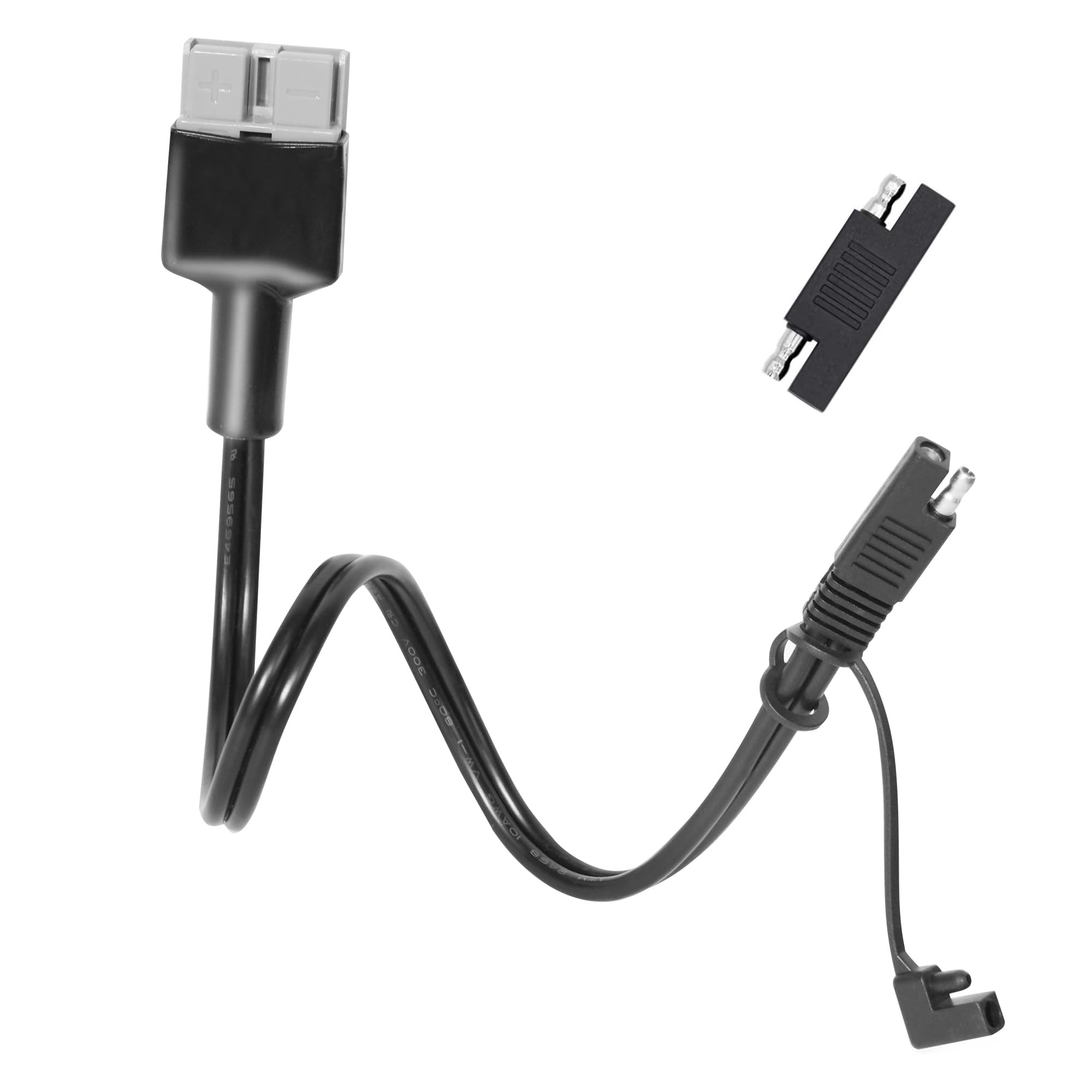 Cermant SAE-Schnellverbinder-Kabel – 4 Stück, 30,5 Cm, 10 AWG, Für Solar, Generator & Batterieladegeräte, Wasserdicht