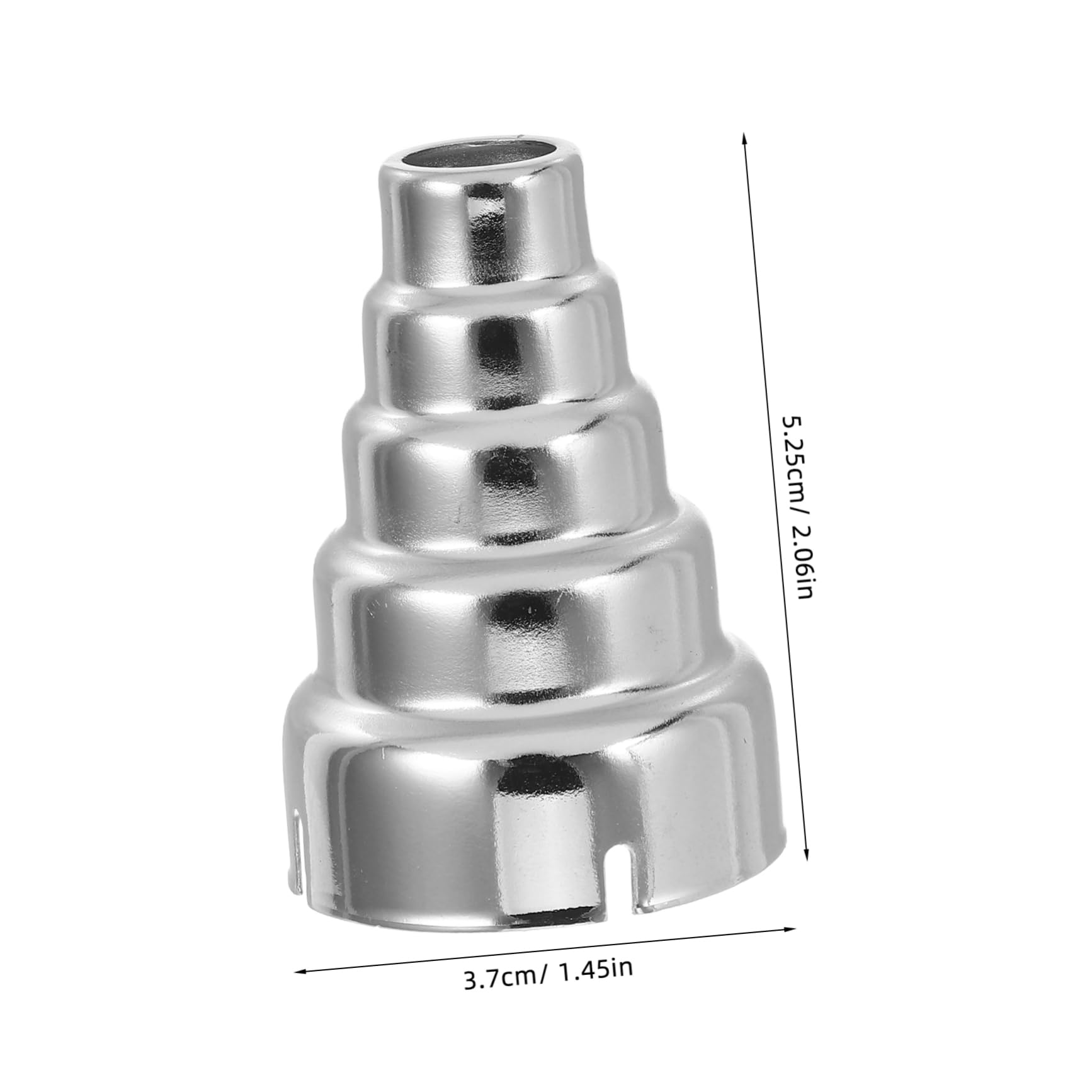 FUNOMOCYA Hot Air Nozzle for Precision Soldering Stainless Steel Welding Accessory