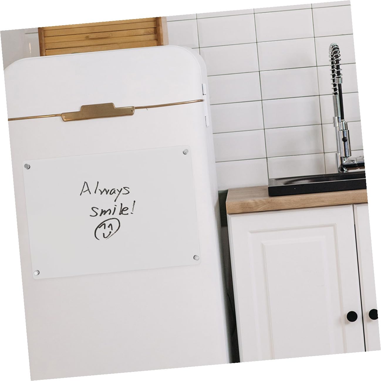 Magnetische Acryl Kühlschranktafel A3 A4 Transparente Trocken Abwischbare Planungs Und Nachrichtentafel Mit 6 Whiteboard Markern Für Haushalt Und Büro